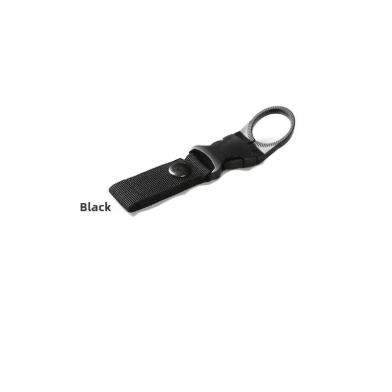 Webbing Water Bottle Holder Climbing Carabiner Belt Backpack Hanger Hooks Clip Multifunction Water Bottle Nylon Buckle Hook Clip