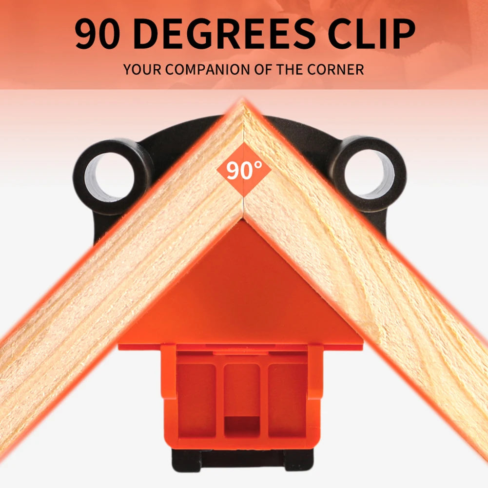 1pc 90 Degree Right Angle Clamp Fixing Clips Corner Woodworking Positioning Tool