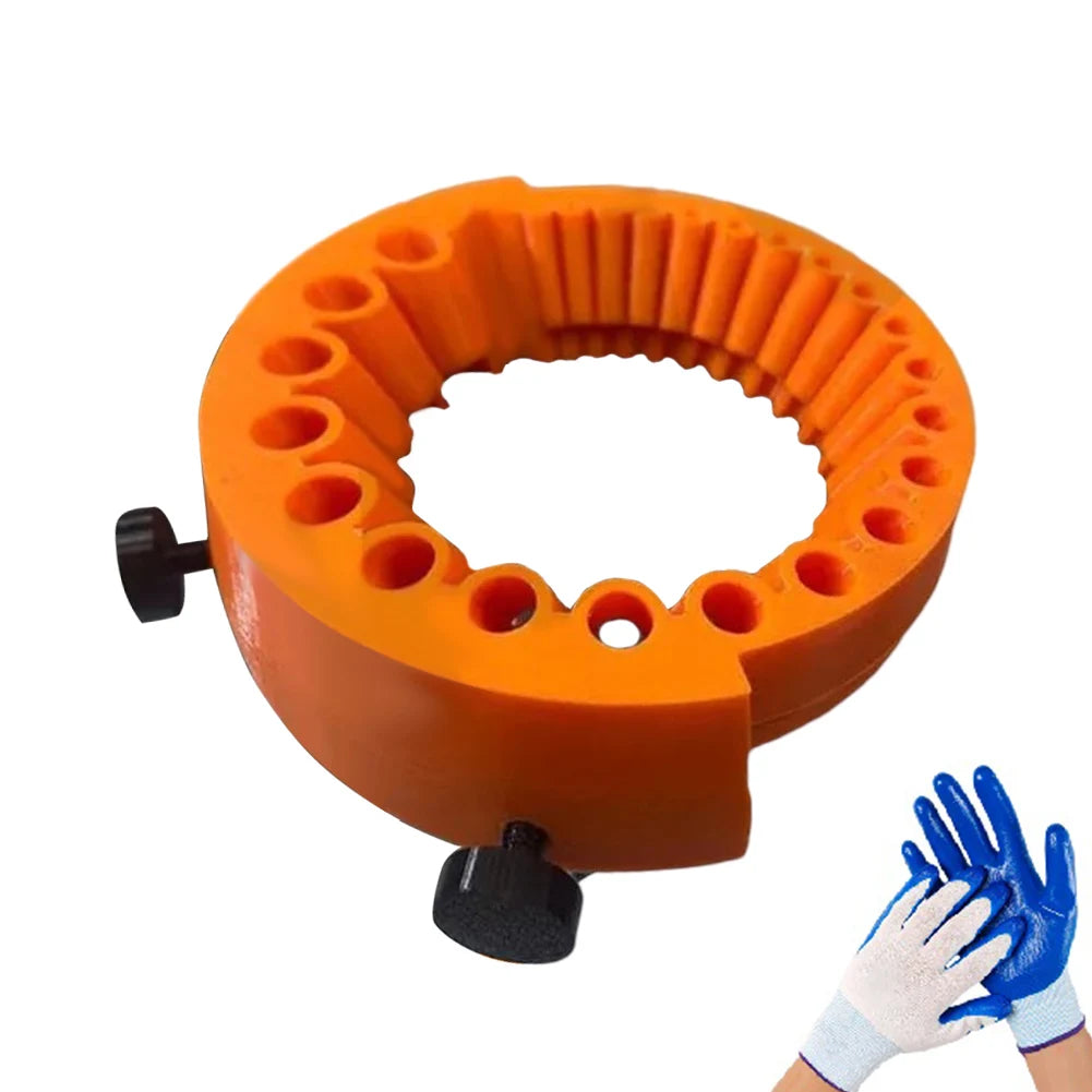 Drill Bit Sharpener 2 To 13 MM Power Drill Bit Grinding Attachment with Gloves Giant Blade Angle Grinder for Grinding Drill Bits