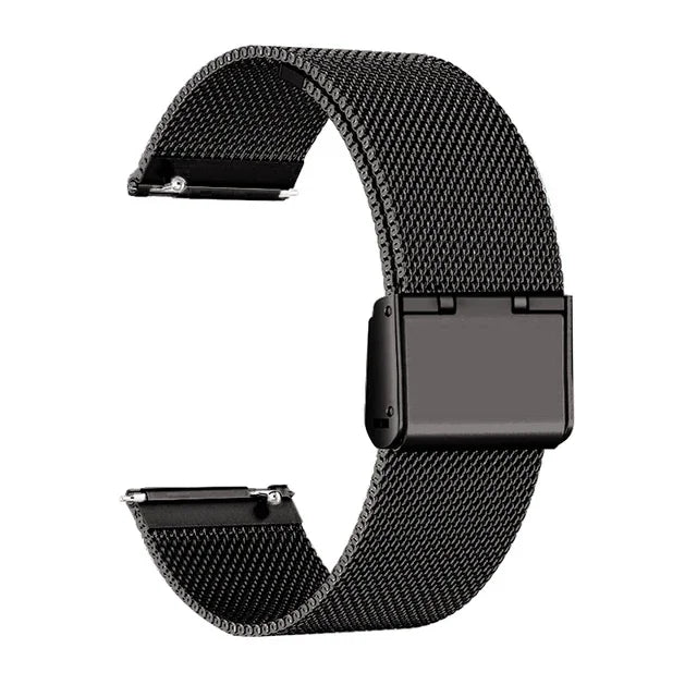 22mm 20mm Stainless Steel Band For Amazfit GTR 47mm 42mm Pace Stratos 2 3 Bip 3 5 6 Bracelet Strap For Amazfit GTR4 3 2/Active 2