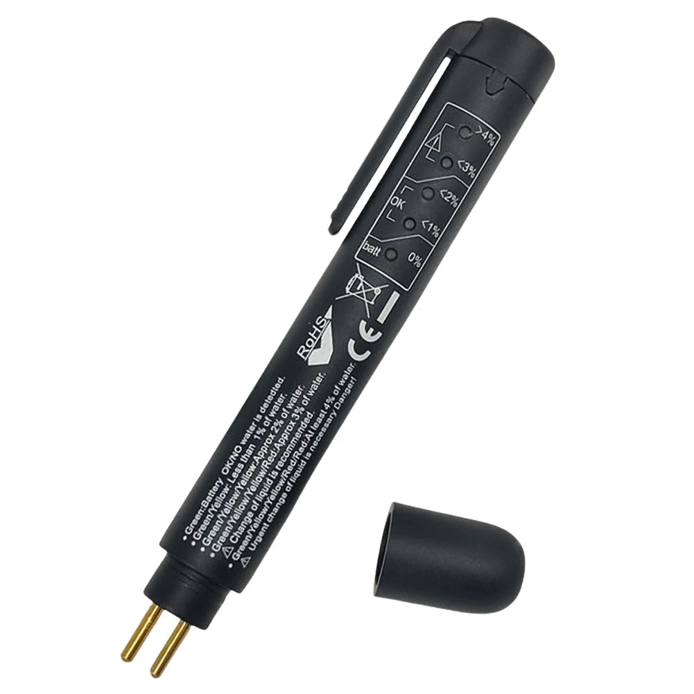 Accurate Oil Quality Diagnostic Tool LED Indicator Car Brake Fluid Tester Oil Quality Detector Car Vehicle Auto Testing Tool