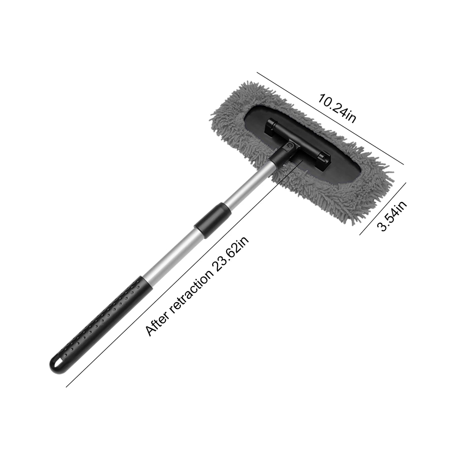 Car Cleaning Brush for Windshield Telescopic Defogging Cleaner Dust Remover Tool Auto Windscreen Cleaning Brush for Car Mirrors