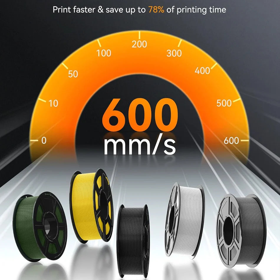 JAYOPLA Plus  Filament 600mm/s 1.75mm High Speed  PLA+ 3D Printer Filament High Flow 3D Printing Mateials Fit Most 3D Printers