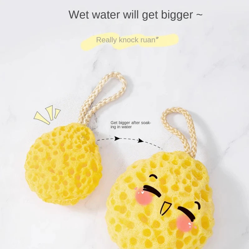 Soft Mesh Shower Sponge Ball Nylon Baby Cleaning Brush Shower Foam Body Cleaner Exfoliating Scrub Shower Ball Bathroom Products