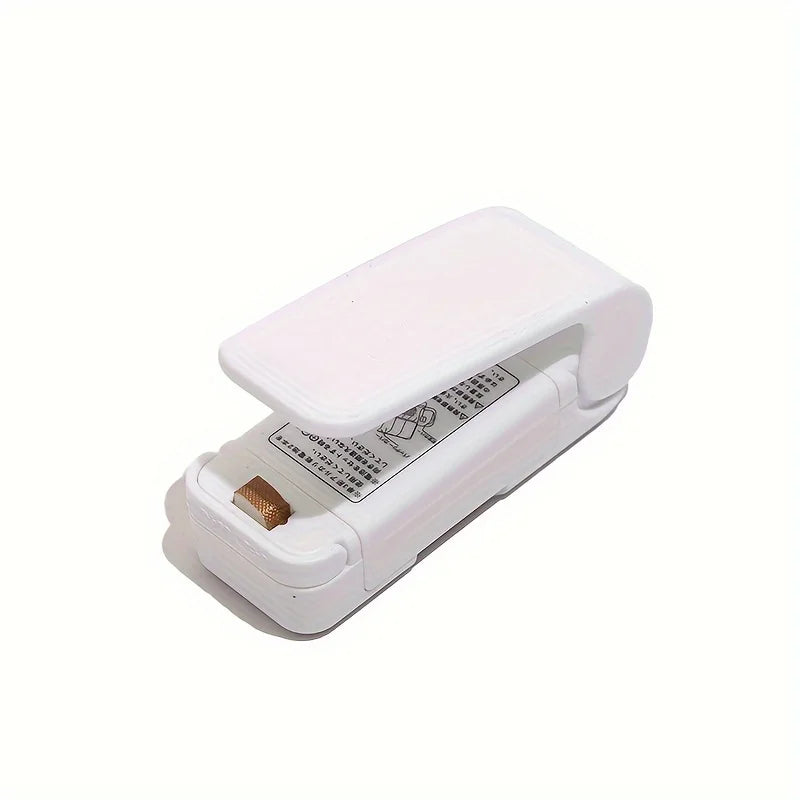 Mini Heat Bag Sealing Machine Package Sealer Bags Thermal Plastic Food Bag Closure Portable Sealer Food Packaging Heat Sealer