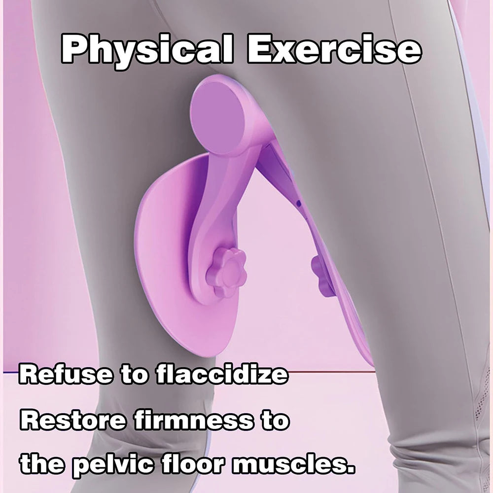 Pelvic Floor Muscle Trainer with Counter Kegel Exerciser Hip and Inner Thigh Exercise Equipment for Hip/Butt/Arm/Leg