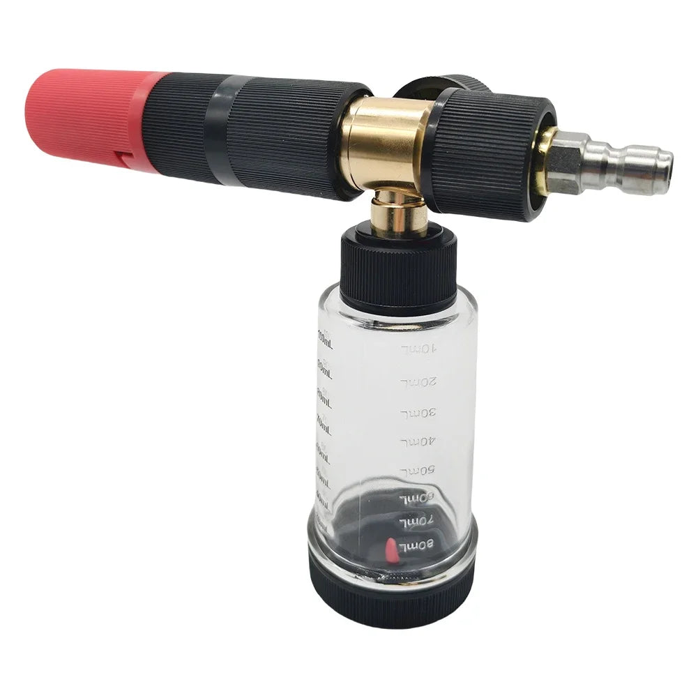 1PCS 100ml Original Liquid Foam Sprayer 4500PSI Pressure Washer 1/4" Quick Connector Foam Cannon Cleaning Tool For Car Washing