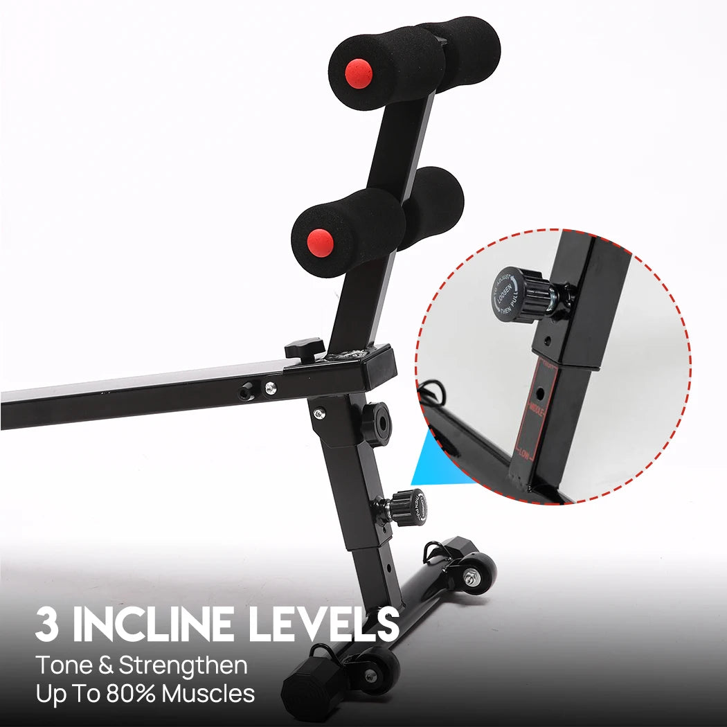 PORIYA Rowing Machine Rower Resistance Exercise Fitness Gym Home Cardio