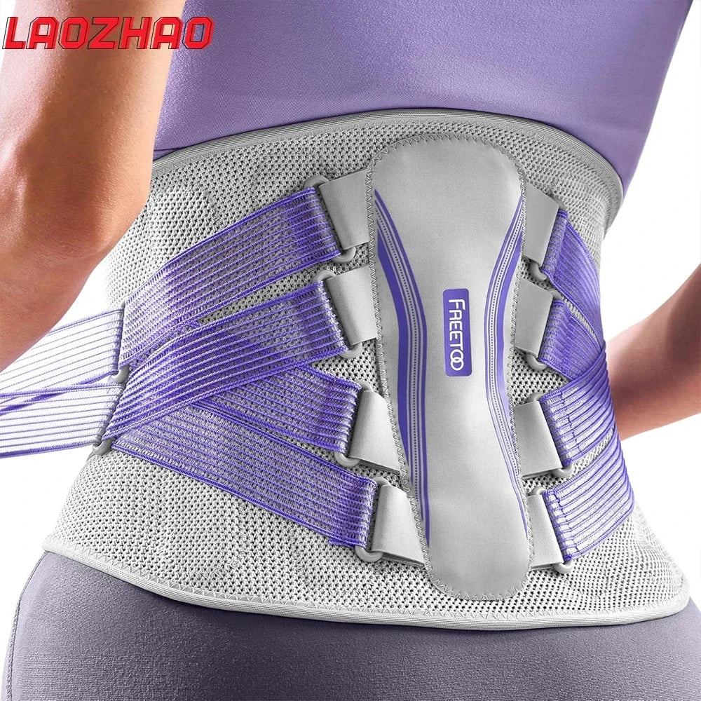 1PCS Lower Back Brace for Men & Women - Lumbar Support Belt for Sciatica, Heavy Lifting, and Pain Relief