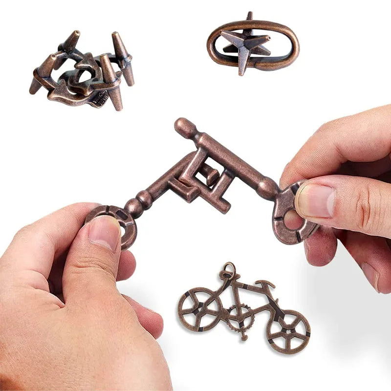 Metal Puzzle Toys for Children Adults Rompecabezas Metalico 3D Iq Brain Teaser Casse Tete Juguetes Y Aficiones Toys for Children