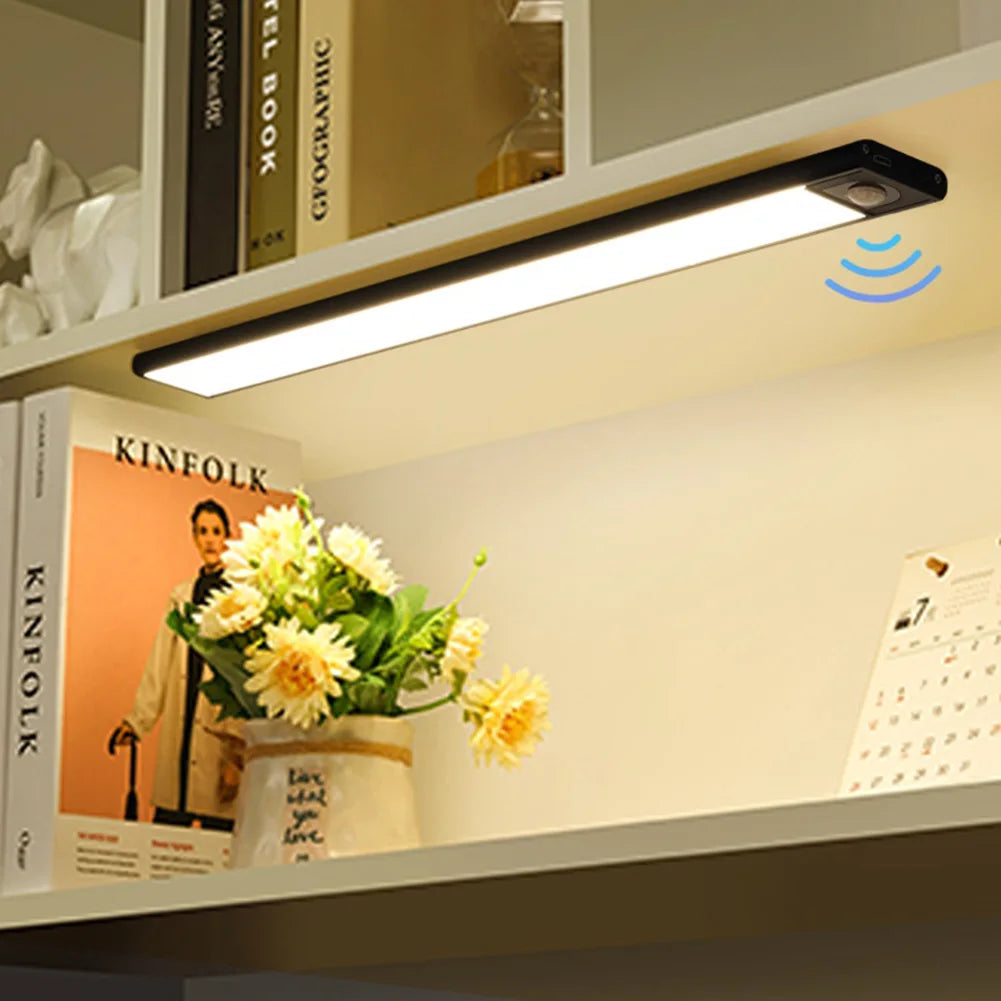 Motion Sensor Kitchen Lighting Lamp with Charging Cable Magnetic Smart Lights Detachable Easy Installation Housewear Furnishings