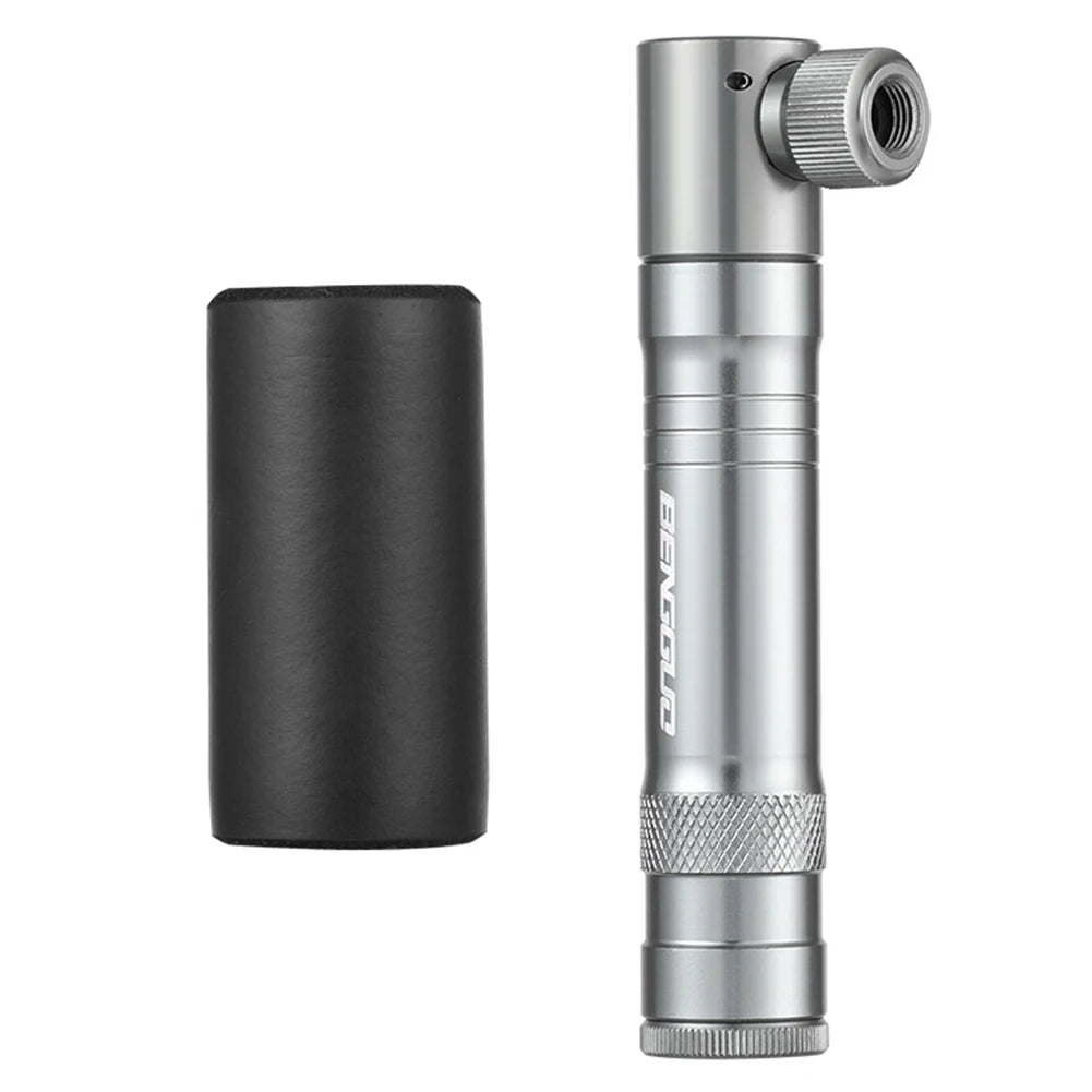CO2 Bicycle Pump with Tubeless Tire Repair Kit Schrader & Presta Valve CO2 Bike Tire Inflator Aluminum Alloy Bicycle Accessories