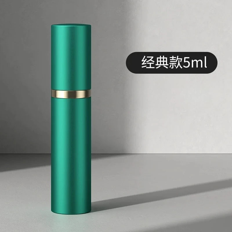 10/5ML Perfume Atomizer Portable Liquid Container for Cosmetics Traveling Mini Aluminum Spray Empty Refillable Bottle Косметика
