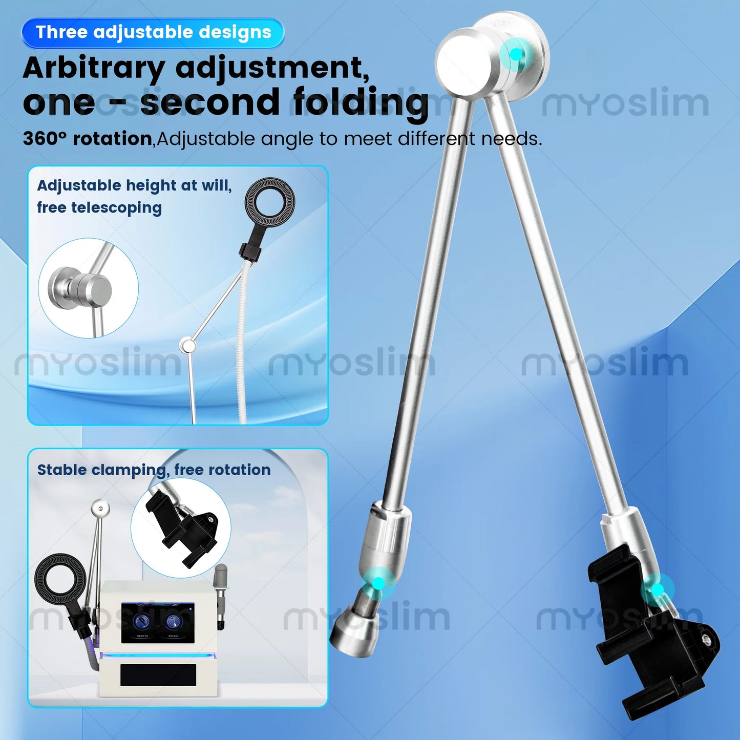 Portable Emtt Physio Magneto Therapy Back Pain Massage Machine Physiotherapy Magnetherapy PEST Sports Injury Body Pain Relief