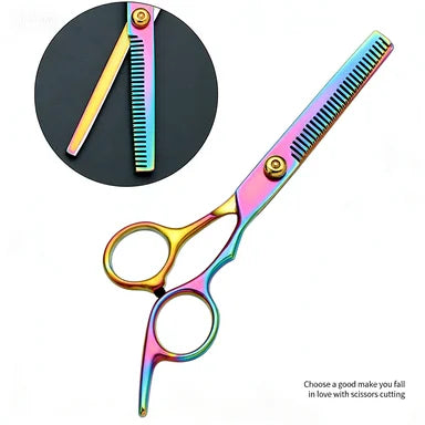 6.0'' Inches Hair Scissors Professional Cutting Shears Thinning Hairdressing Haircut Set Salon Barber & Home Japanese Steel 1001