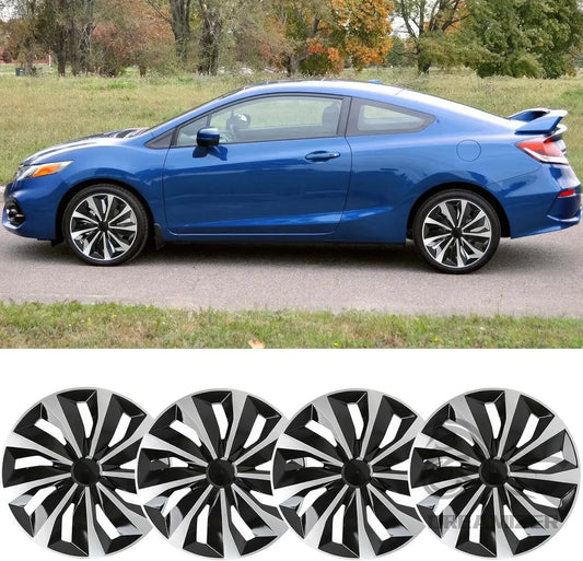 15/16 Inch Hubcap Hubcaps Wheel Covers Replacement for Fiat 500 And Most Cars Car Hub Caps Hubcap Wheel Covers