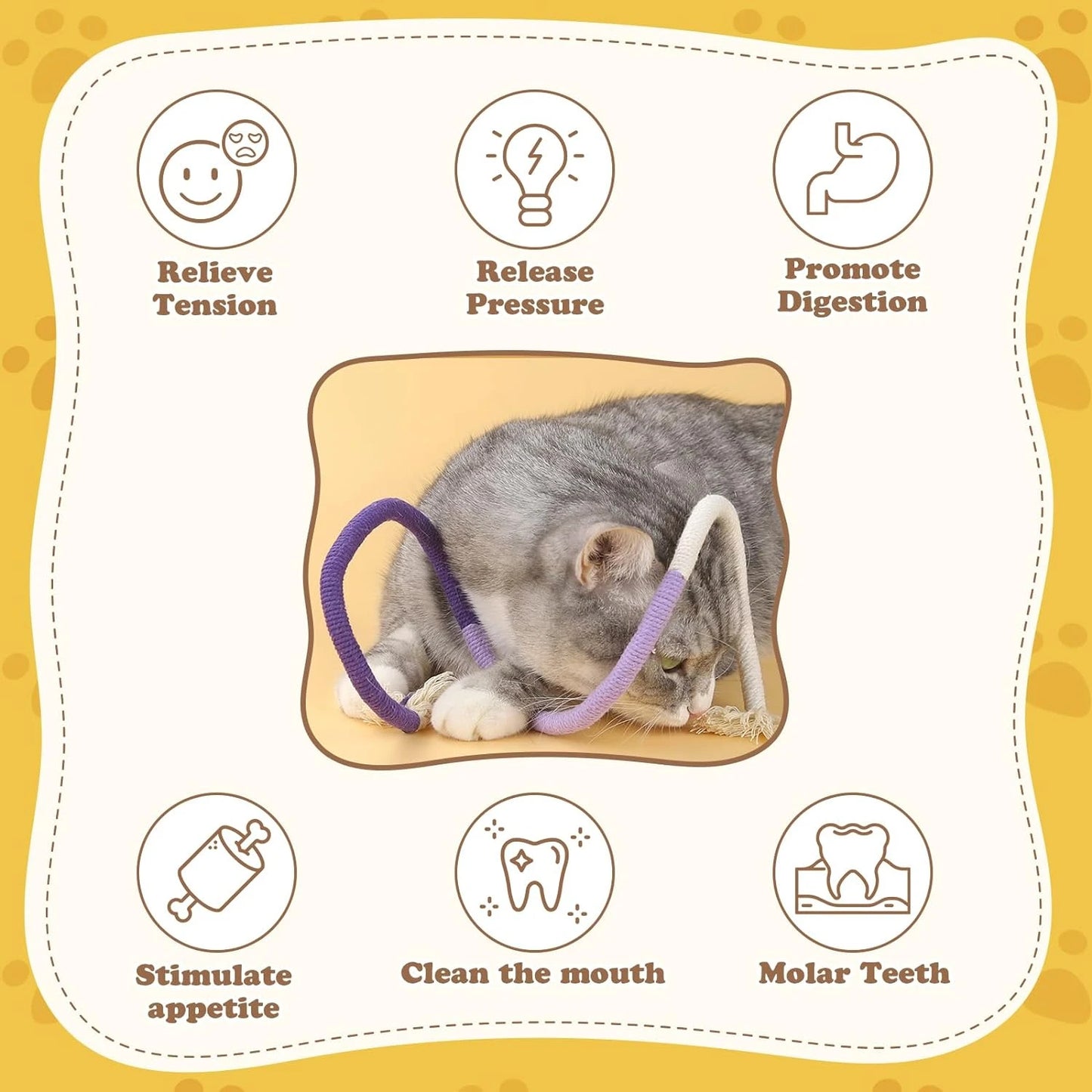 Premium Engaging Cat Toys: High-Quality, Natural Catnip and Silvervine Toys for Active and Health-Conscious Pets - Stimulating P