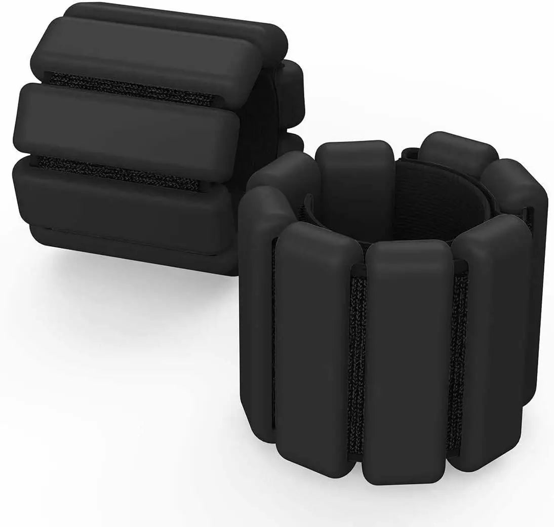 1 Pair Adjustable Ankle Weights Wrist Weight Bracelet Fitness Equipment Training