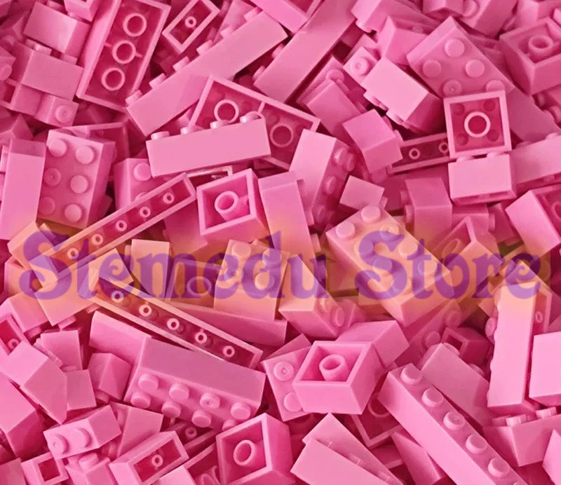 125/250g Building Blocks Bulk Lot Pack Sorted By Color Bricks Block Plate Toys Small Particles Bulk Compatible LeDUO
