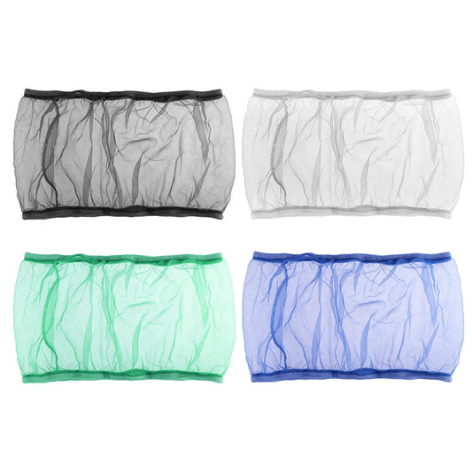 Bird Cage Cover Nylon Mesh Parrot Catcher Bird Supplies Cage Cover Airy Mesh Net Easy Cleaning Seed Catcher Accessory