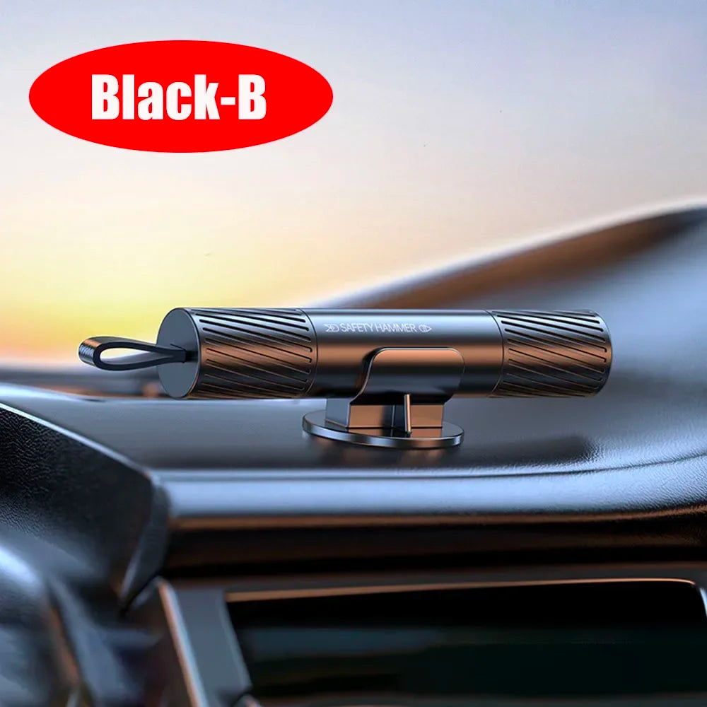 2025 New Window Breaker Seatbelt Cutter Car Gadgets Vehicle Escape Tool Safe Hammer Glass Breaker Life-Saving Emergency Artifact