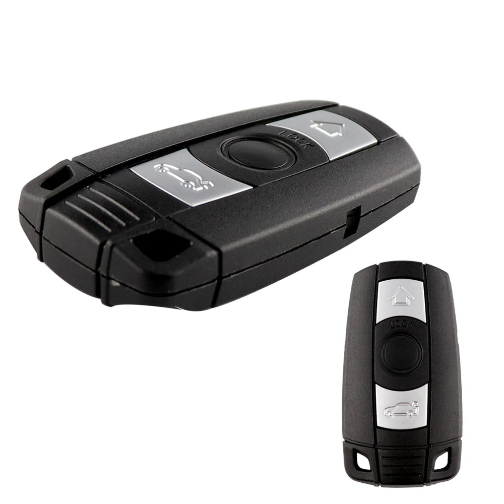 3 Button Remote Smart Card Key Shell For BMW 1 3 5 6 Series E90 E91 E92 E60 E61 E82 E87 E88 E89 E70 E71 E72 X5 X6