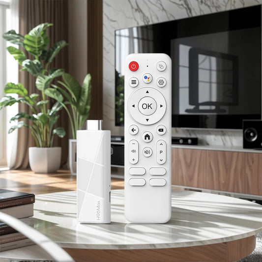 Mini TV Stick H96 MAX RK3518 Android 14 Smart TV Box 2GB 16GB Quad Core Wifi6 BT5.4 4K HD Google Voice Media Player Set Top Box