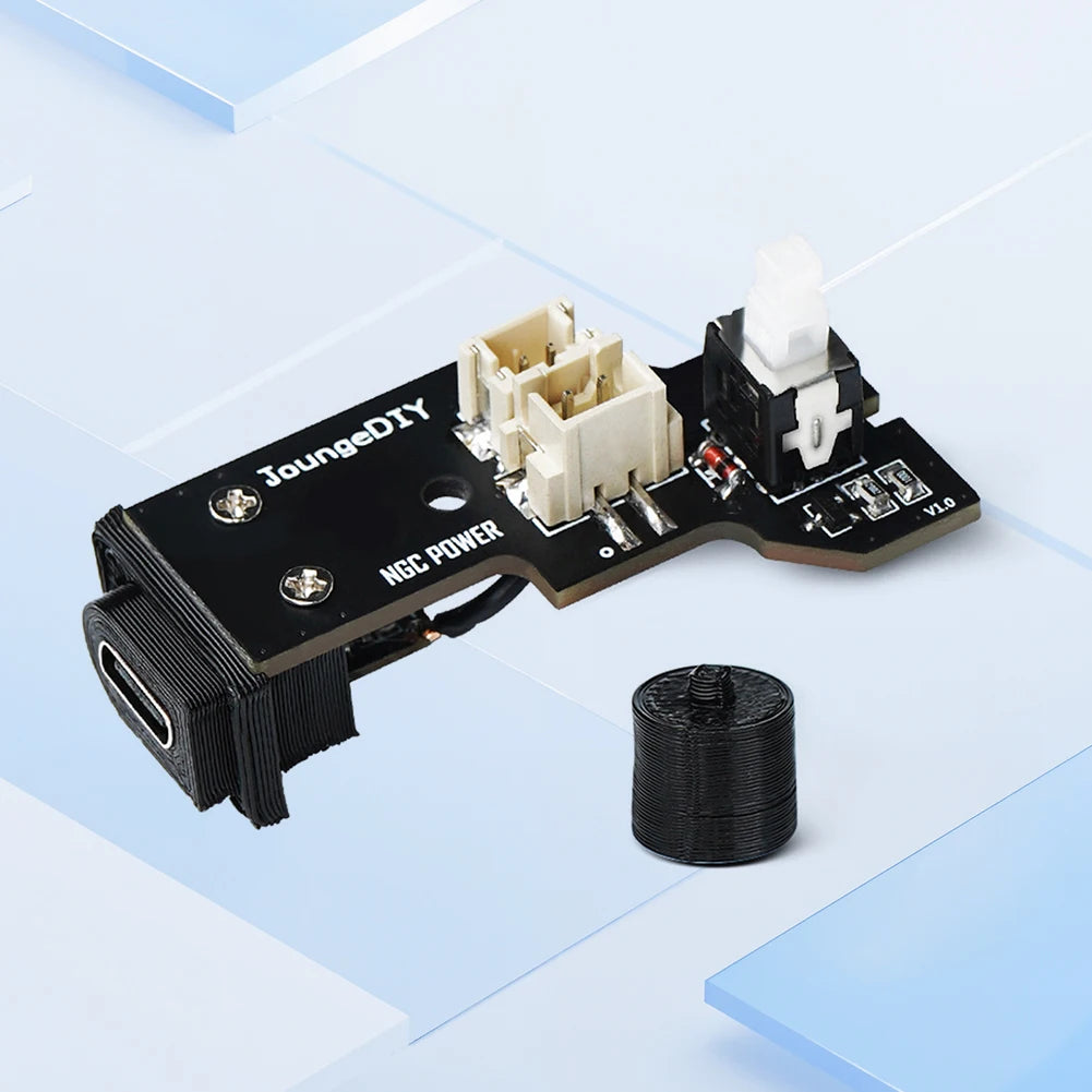 NGC Game Cube Power Adapter Type-C Port Replace DC/Type C PSU Mod Multi-Purpose Dedicated Power Adapter Gaming Accessories