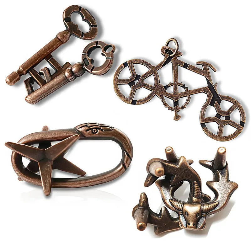 Metal Puzzle Toys for Children Adults Rompecabezas Metalico 3D Iq Brain Teaser Casse Tete Juguetes Y Aficiones Toys for Children