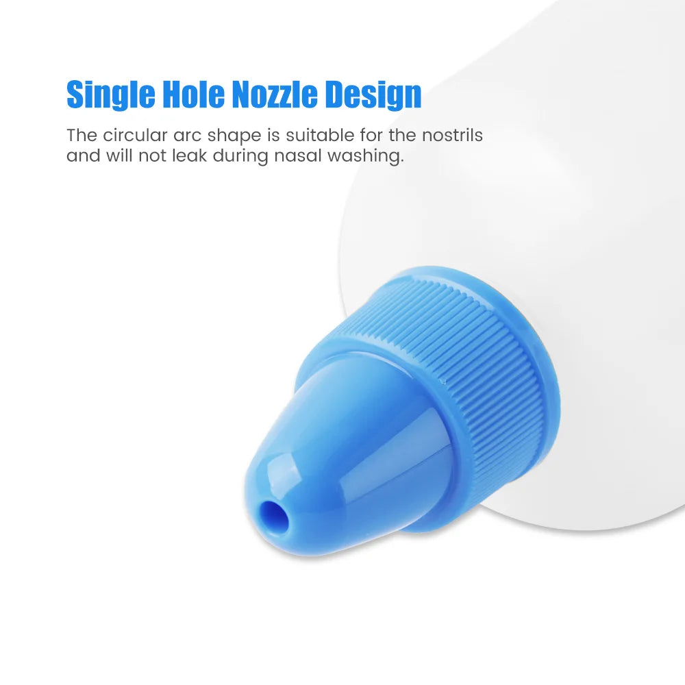 250ml Nose Wash Cleaner Nasal Irrigator Rinse Bottle Nose Protector Avoid Allergic Rhinitis Adults Children Neti Pot Health Care
