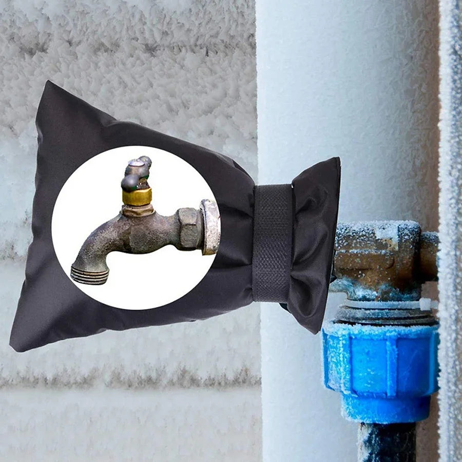 Outdoor Faucet Cover, Winter Freeze Protection Insulation for Water Taps, Garden Faucet Protector 2030