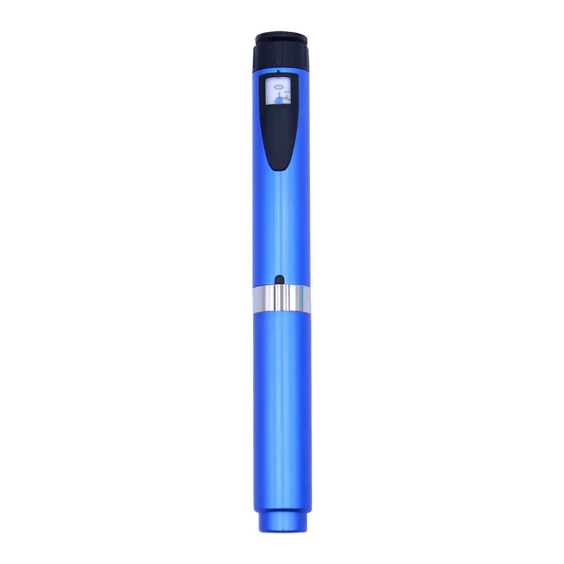 Metal Reusable V2 0-60IU Injection Pen with Pen case Adjustable 3ml Cartridge Injector Pen