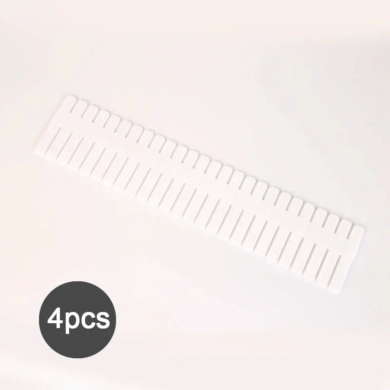 4Pcs Divider Adjustable Household Storage Cabinet Combination Underwear Socks Sundries Cajones Escritorio Drawer Organizer