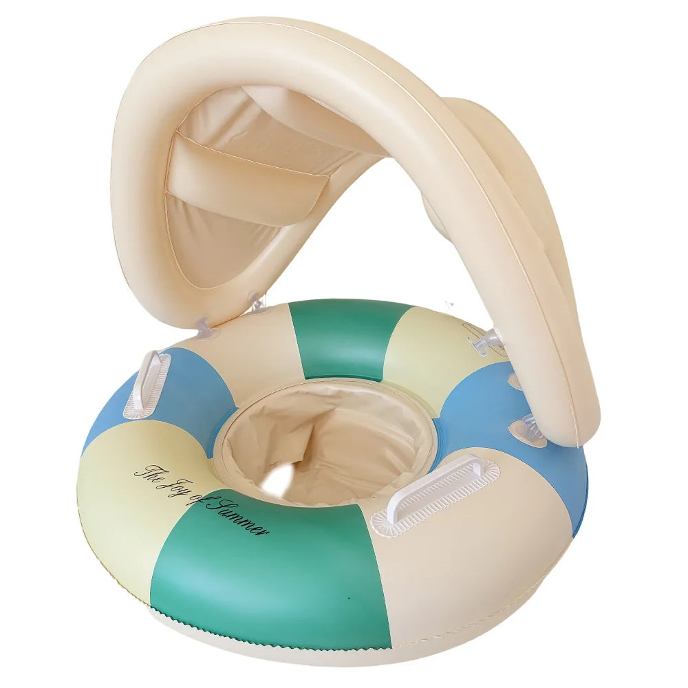 Rooxin Pool Float Baby Swim Ring Tube Inflatable Swimming Seat Ring For Kid Child Swimming Circle Beach Water Play Equipment