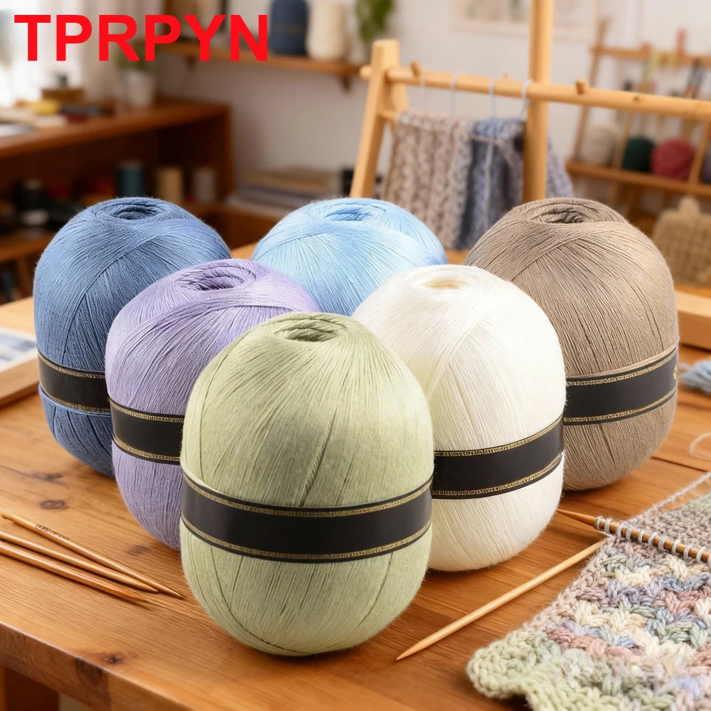 150g Silk Cotton Yarn hand knitting Thin Lace yarn for Crocheting knit Sweater Shawls Scarves hat line Crochet amigurmi thread