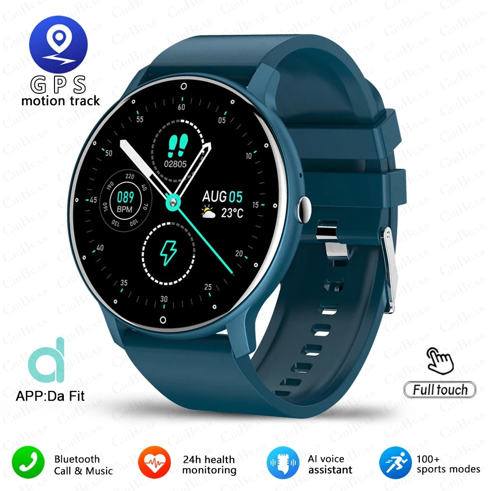 2025 New Bluetooth Call Smart Watch Ultra Light Men's Sports Fitness Waterproof Watch Heart Rate Monitor Full Touch Screen Watch