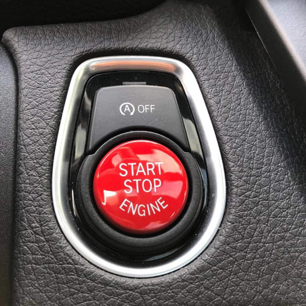2/1pcs Car Engine STOP Button Replace Cover START Switch Replacement Accessories for BMW F20 F21 F22 F23 F30 F31 F32 F33 F10 F11