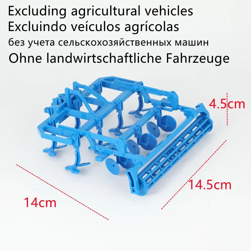 Remote Control Tractor RC Farm Truck Car Trailer 2.4G Farming Simulator Truck Miniature Farm Vehicle Toys Model Children Boy