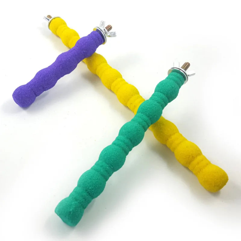 Pet Paw Grinding Stick Bird Parakeet Parrot Toy Bird Toy Grinder Grinding Rod Gripper Pet Supplies Bird Grinding Claw Toys 2030