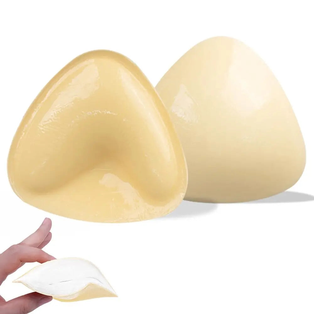 2026 New Hot Double Sided Adhesive Sticky Bra Inserts Push Up Thick Sponge Breast Lift Pads Women Swimsuit Bikini Cup Enhancer