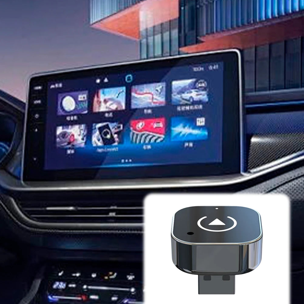 2 in 1 Wireless CarPlay Android Auto Adapter Carplay AI Box Auto Connect Smart USB Dongle Plug & Play for iPhone and Android