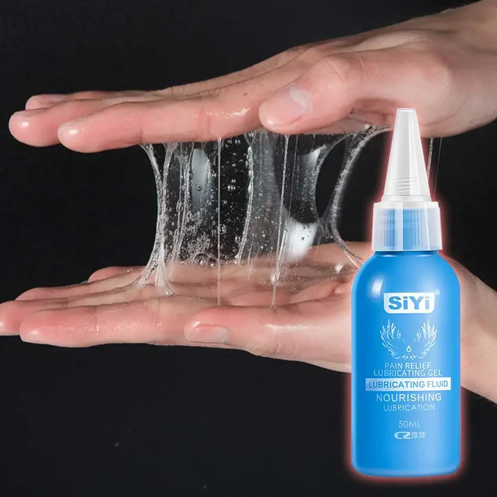 Silk Anal Analgesic Sex Lubricant Water Based Lube Pain Relief Anal Sex Oil Vaginal Exciter Gel for Gay Women Men Adult Products