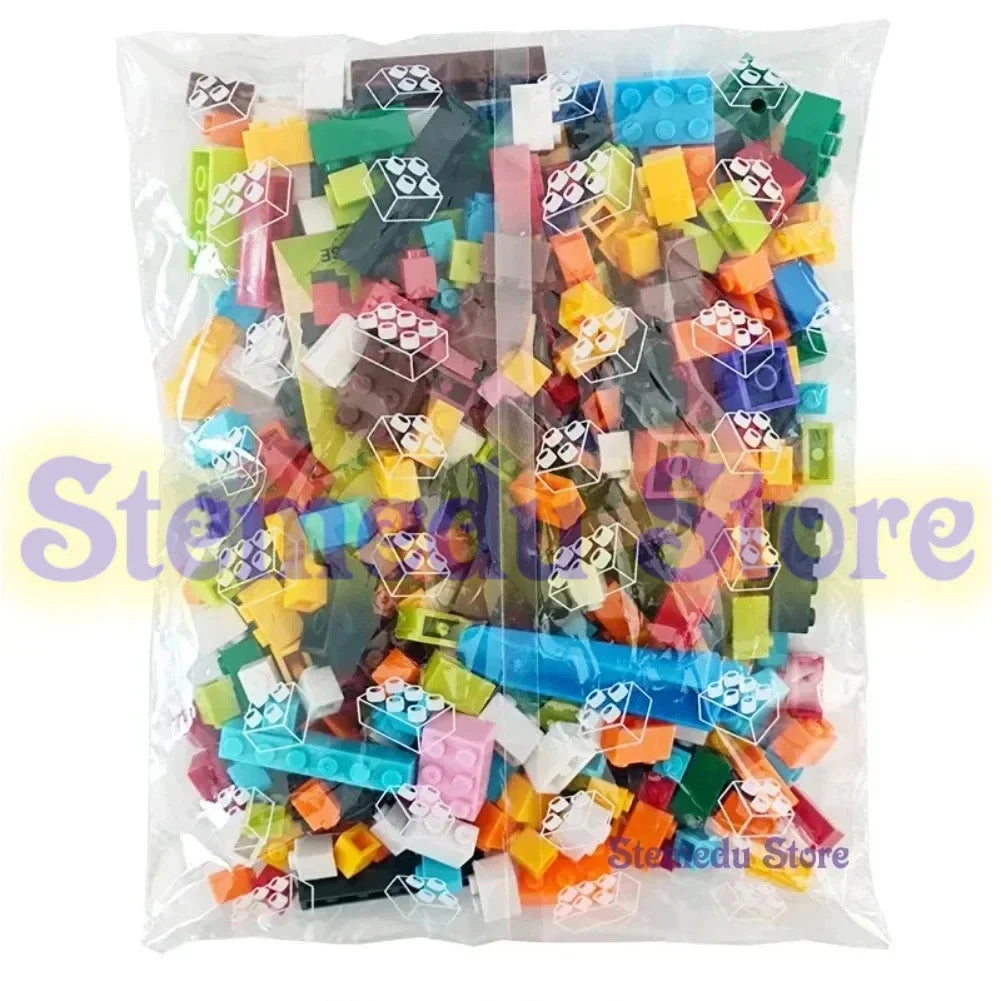 125/250g Building Blocks Bulk Lot Pack Sorted By Color Bricks Block Plate Toys Small Particles Bulk Compatible LeDUO