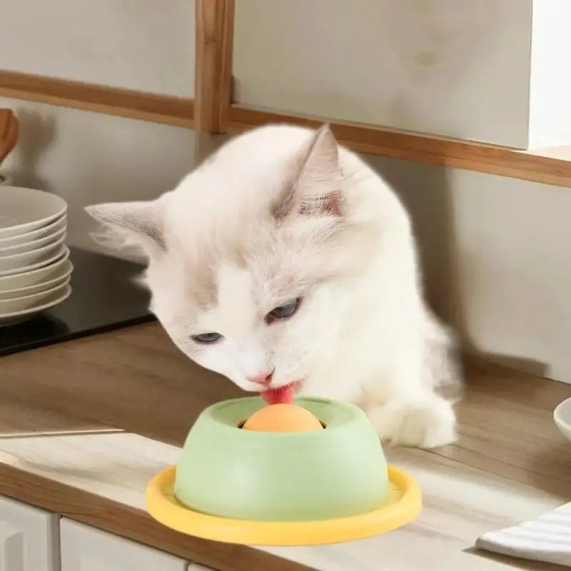 Pet Lick Mat Yogurt Licking Plate Slow Feeder For Dogs & Cats - Interactive Snack Bowl Promotes Dental Health Pet Licking Mat