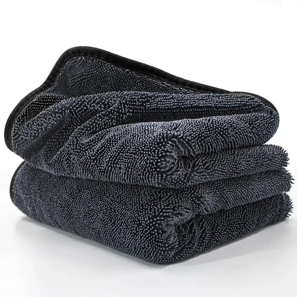 1/2pcs Professional Microfiber Towels Car Washing Towel Micro Fiber Auto Extra Soft Rag Fast Drying Cloth for Car Wash Accessory