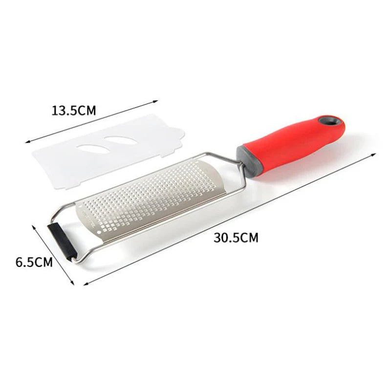 Stainless Steel Cheese Grater Lemon Zester Citrus Ginger Garlic Peeler Slicer Chocolate Grater Kitchen Fruit Vegetable Chopper