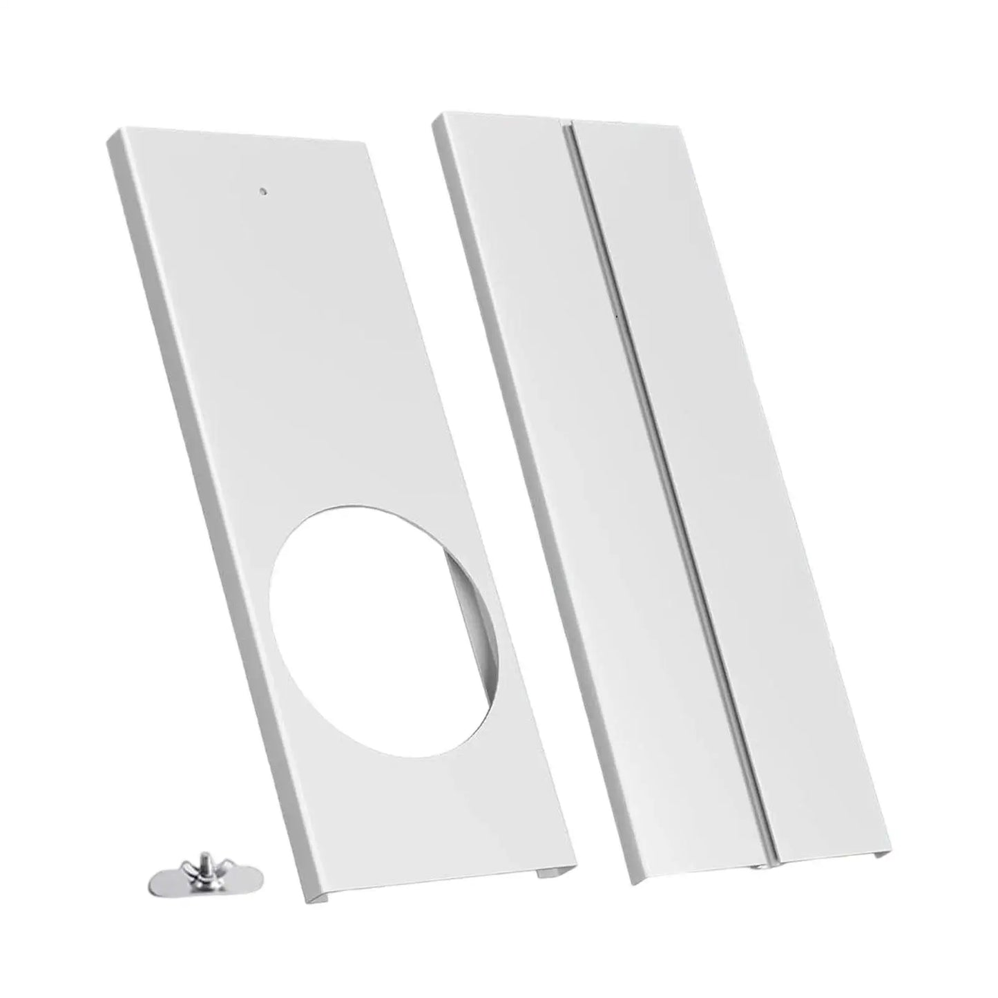 Portable Air Conditioner Window Kit Spare Parts Professional Practical Sturdy Replacement for Exhaust Hose Window Seal Plates