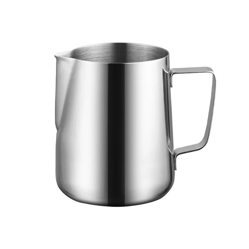 Milk Creamer Frothing Pitcher Stainless Steel, 350/600/1000/1500ml Coffee Cup Jug Latte Espresso Cappuccino Milk Cup Barista