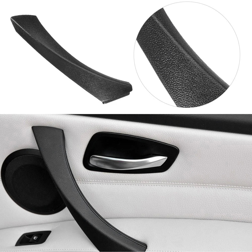 Armrest Car Left Door Handle Auto Accessories Inner Door Handle Panel Pull Trim Cover for BMW E90 E91 316318/320/325/328/330/335