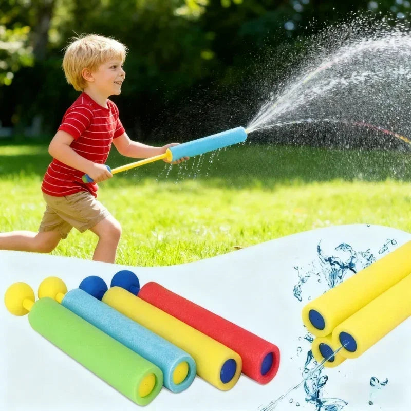 4pcs Water Blaster Water Guns for Kids Shooter Portable 4 Colors 30ft Range Children Foam Water Gun Summer Swimming Pool Toys